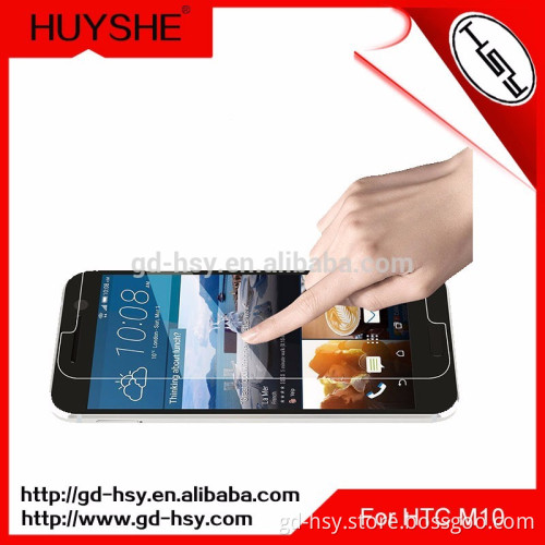 HUYSHE anti-shock tempered glass 0.3mm thickness screen protector for HTC M10
